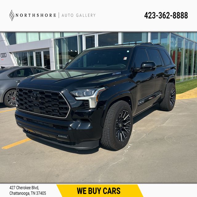 2025 Toyota Sequoia Platinum/4WD/Htd&CldSts/PanoRoof/HeadUpDisplay/JBL Audio/360Cam - 22937631 - 0