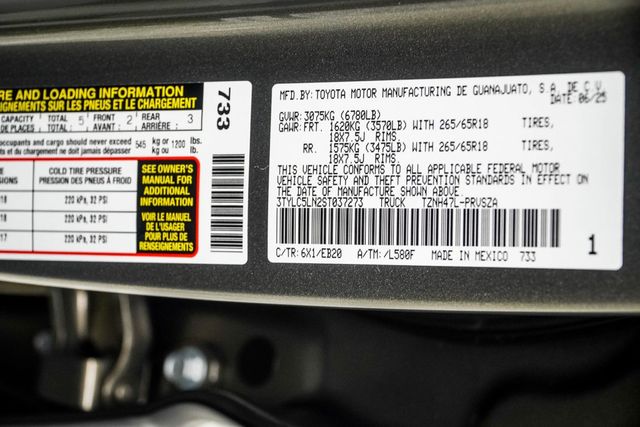 2025 Toyota Tacoma 4WD Limited Hybrid Double Cab 5' Bed Automatic - 22920201 - 39