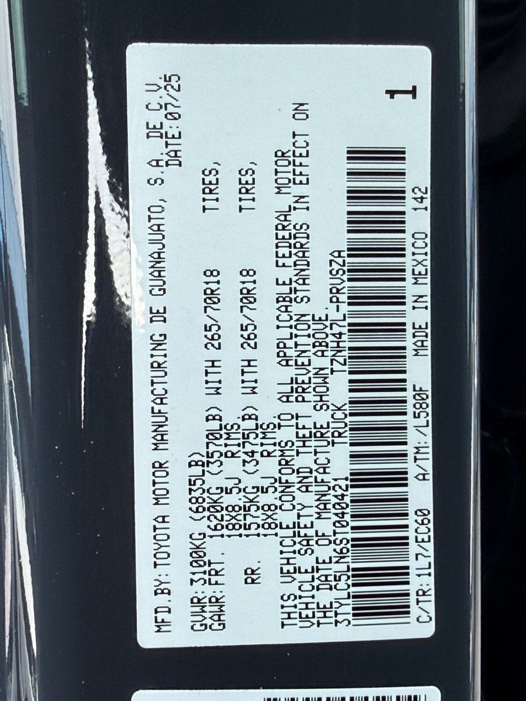 2025 Toyota Tacoma 4WD **TACOMA TRAILHUNTER 4X4 HV**ROOF RACK**MSRP $68953** - 23078371 - 39