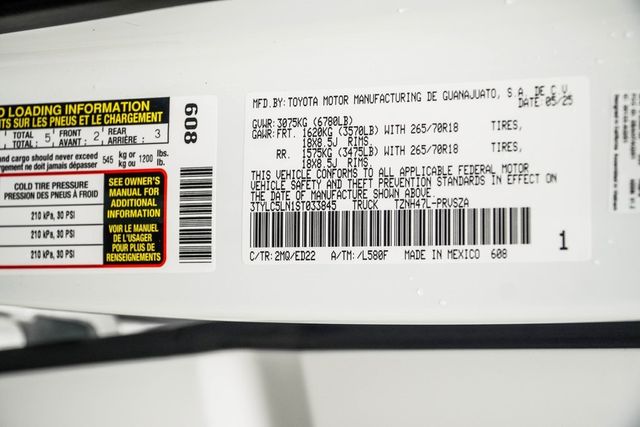 2025 Toyota Tacoma 4WD TRD Pro Hybrid Double Cab 5' Bed Automatic - 22964250 - 46