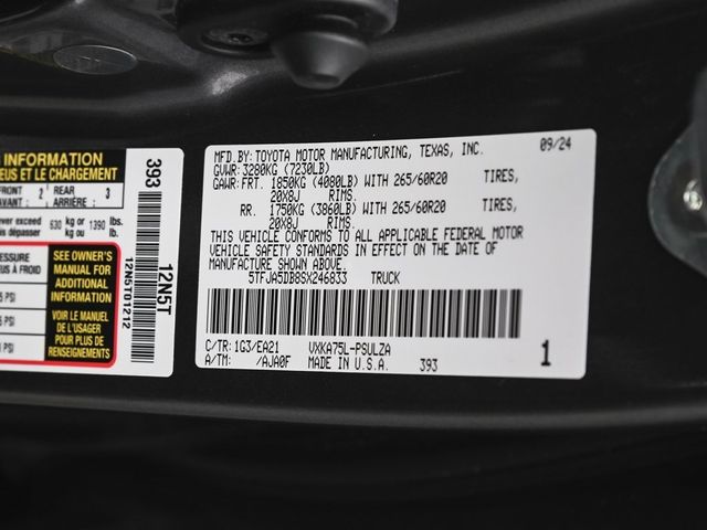 2025 Toyota Tundra Limited - 22870644 - 15