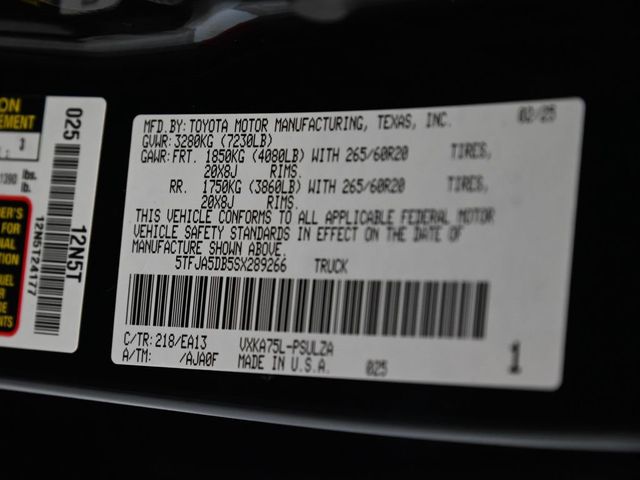 2025 Toyota Tundra Limited - 23029622 - 12
