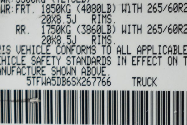 2025 Toyota Tundra 4WD Platinum CrewMax 5.5' Bed - 23061857 - 53