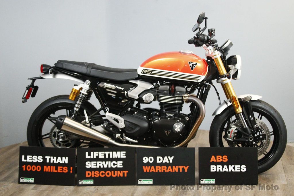 2025 Triumph Speed Twin 1200 RS 1 Owner, 642 Miles - 23057594 - 4