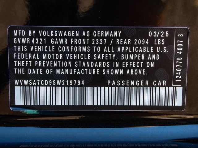 2025 Volkswagen Golf GTI 2.0T SE - 23076543 - 13