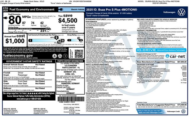 2025 Volkswagen ID. Buzz PRO S PLUS - 23090201 - 3