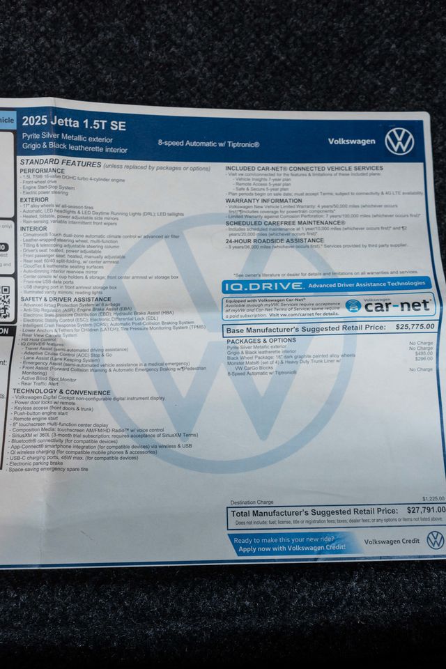 2025 Volkswagen Jetta SE Automatic - 23086860 - 43
