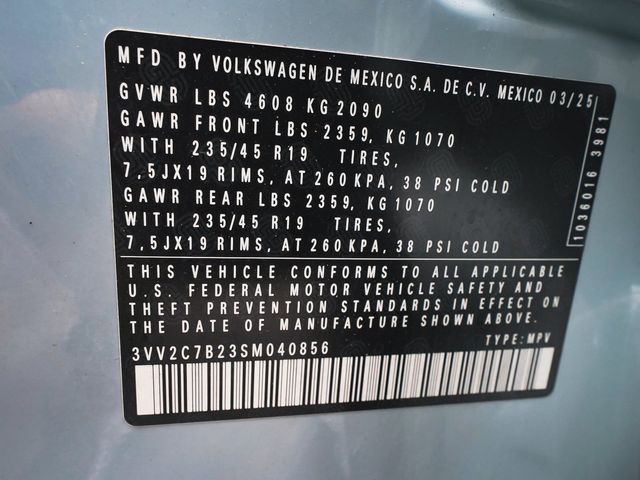 2025 Volkswagen Taos 1.5T SE Black - 23076320 - 14