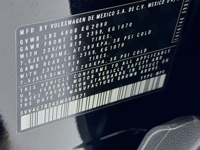 2025 Volkswagen Taos SEL 4MOTION - 22999610 - 33