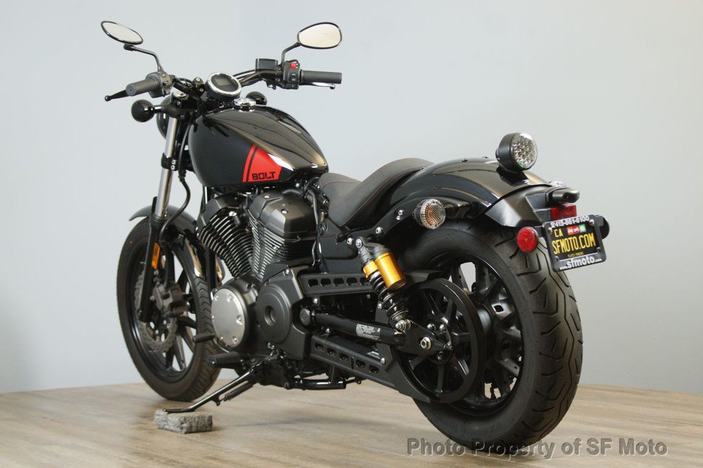 2025 Yamaha Bolt R-Spec Black One Owner, 2441 Mi - 22943895 - 45