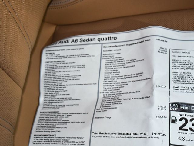 2026 Audi A6 Premium Plus - 23042248 - 58