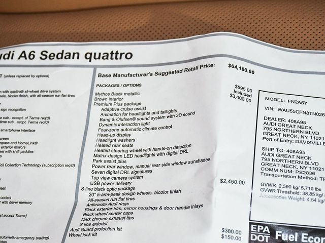 2026 Audi A6 Premium Plus - 23042248 - 59