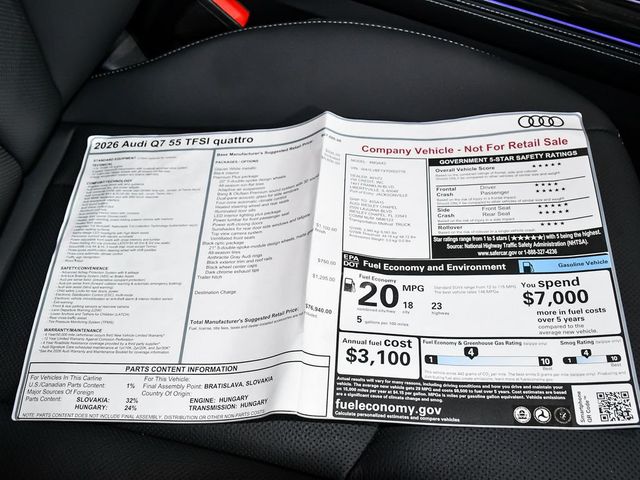 2026 Audi Q7 55 Premium Plus - 23050308 - 63