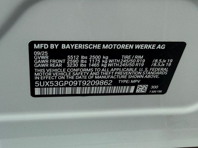 2026 BMW X3 **2026 BMW X3 xDRIVE30 M-SPORT PRO**CONVENIENCE PACKAGE** - 23001016 - 40