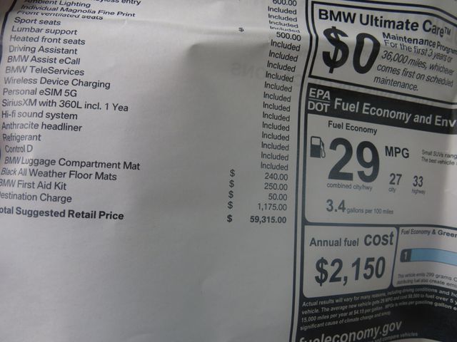 2026 BMW X3 30 xDrive Sports Activity Vehicle - 23059107 - 7