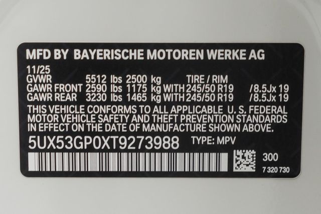 2026 BMW X3 30 xDrive Sports Activity Vehicle - 23056602 - 43
