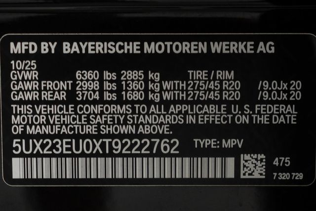2026 BMW X5 xDrive40i Sports Activity Vehicle - 23059360 - 51