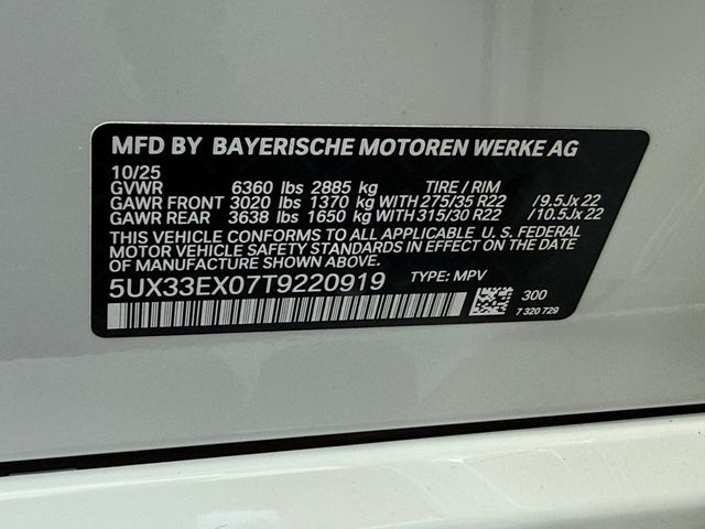 2026 BMW X6 **X6 xDrive40i M-SPORT PRO**22" WHEELS**MASSAGING SEATS** - 23006525 - 43