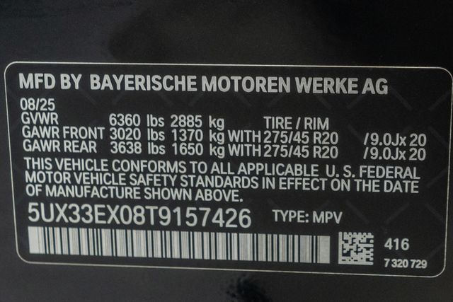 2026 BMW X6 xDrive40i Sports Activity - 23056621 - 55