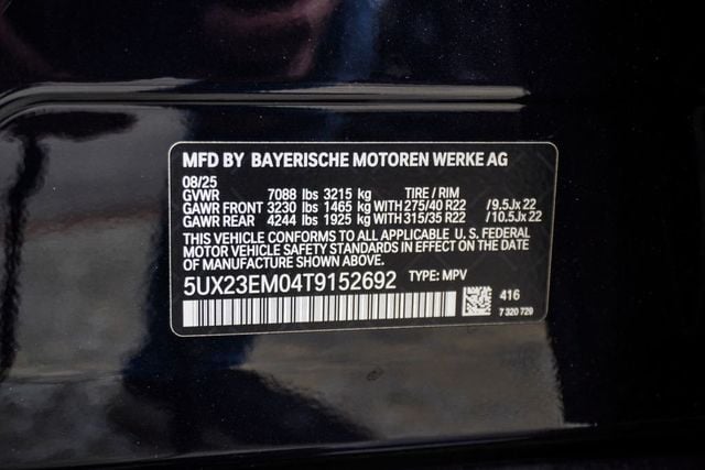 2026 BMW X7 xDrive40i Sports Activity Vehicle - 23022141 - 42