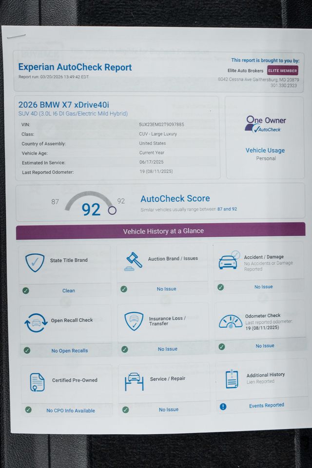 2026 BMW X7 xDrive40i Sports Activity Vehicle - 23003746 - 56