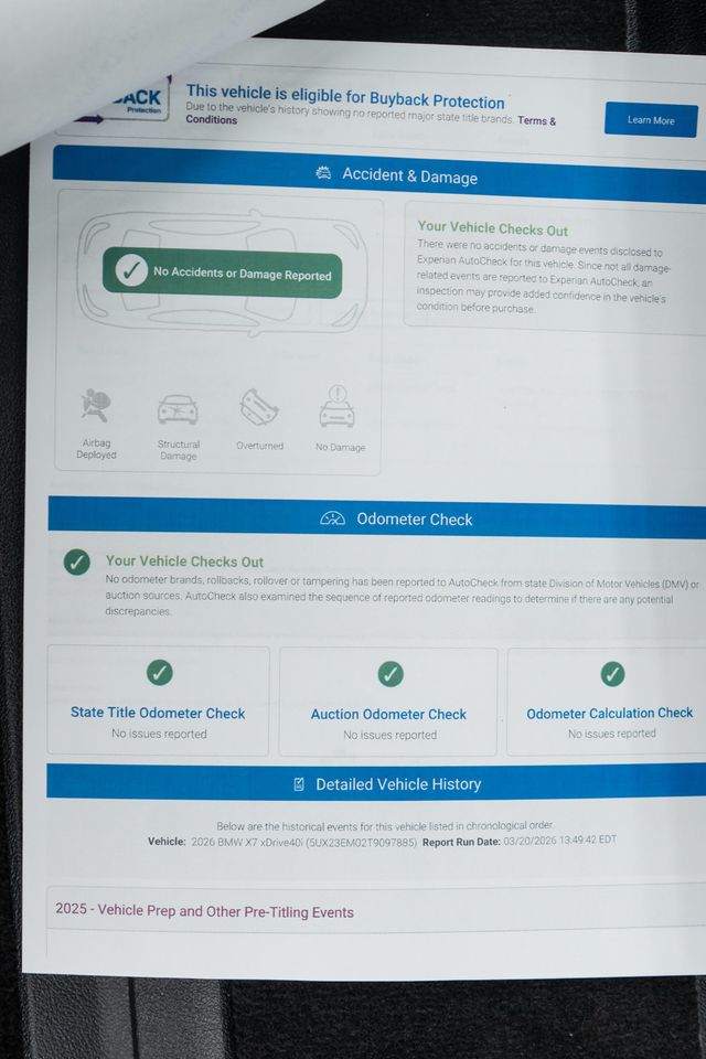 2026 BMW X7 xDrive40i Sports Activity Vehicle - 23003746 - 57