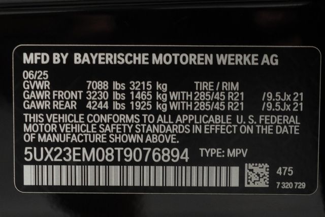 2026 BMW X7 xDrive40i Sports Activity Vehicle - 23073835 - 63