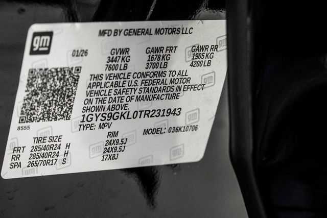 2026 Cadillac Escalade 4WD 4dr Platinum Sport - 23045727 - 62