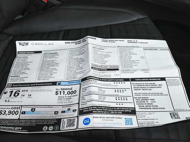 2026 Cadillac Escalade ESV Platinum Edition - 23050312 - 68
