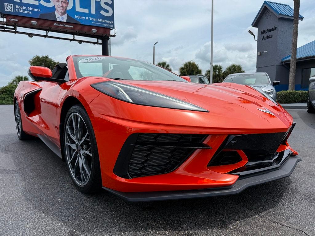2026 Chevrolet Corvette 2dr Stingray Convertible w/3LT - 23081228 - 4