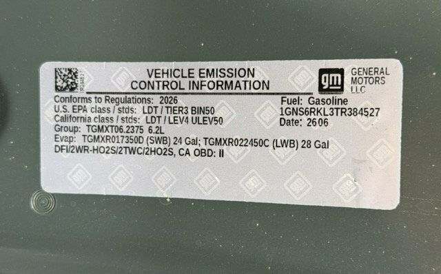 2026 Chevrolet Tahoe 4WD 4dr RST - 23090705 - 41