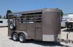 2026 Delta 16' Stock Trailer with 8' Cut Gate  - 23055679 - 0