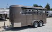 2026 Delta 16' Stock Trailer with 8' Cut Gate  - 23055679 - 1