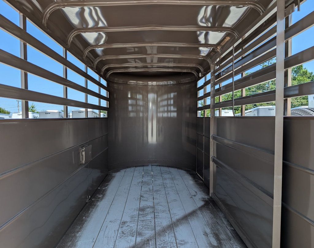2026 Delta 16' Stock Trailer with 8' Cut Gate  - 23055679 - 6
