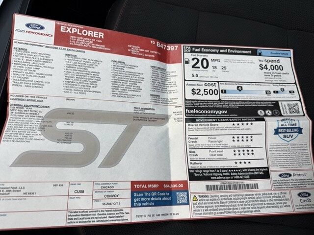 2026 Ford Explorer ST 4WD - 23064341 - 37