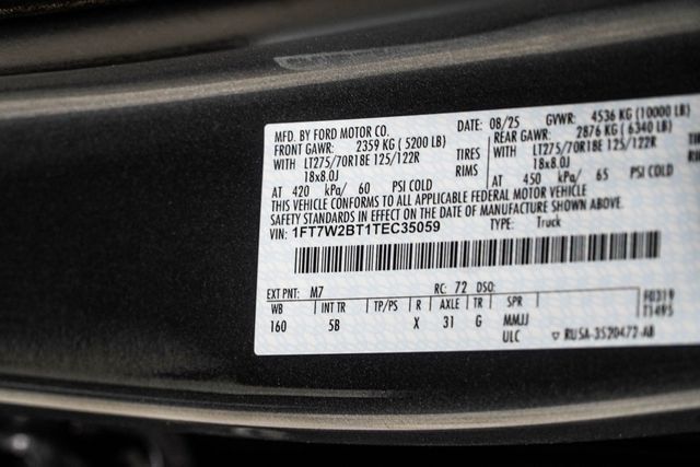 2026 Ford Super Duty F-250 SRW Lariat - 23009627 - 40