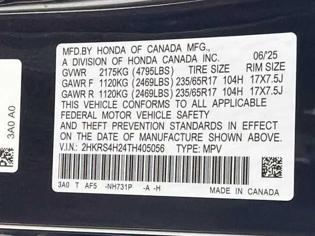 2026 Honda CR-V LX AWD - 23074410 - 29