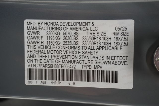 2026 Honda CR-V Hybrid Sport-L AWD - 23023600 - 34