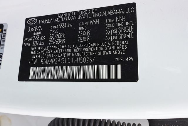 2026 HYUNDAI SANTA FE SEL FWD - 23086328 - 35
