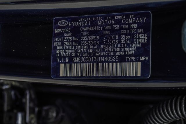 2026 Hyundai Tucson Hybrid SEL Convenience AWD - 23066599 - 1