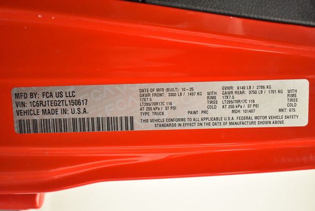 2026 Jeep Gladiator Mojave 4x4 - 23014734 - 34