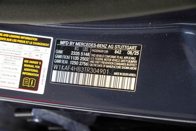 2026 Mercedes-Benz C-Class C 300 4MATIC Sedan - 23051886 - 45