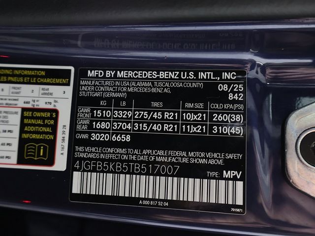 2026 Mercedes-Benz GLE GLE 450 4MATIC SUV - 22991872 - 61