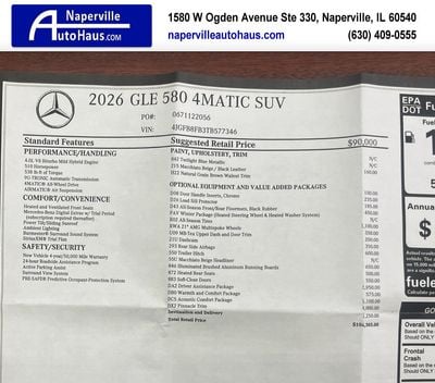 2026 Mercedes-Benz GLE