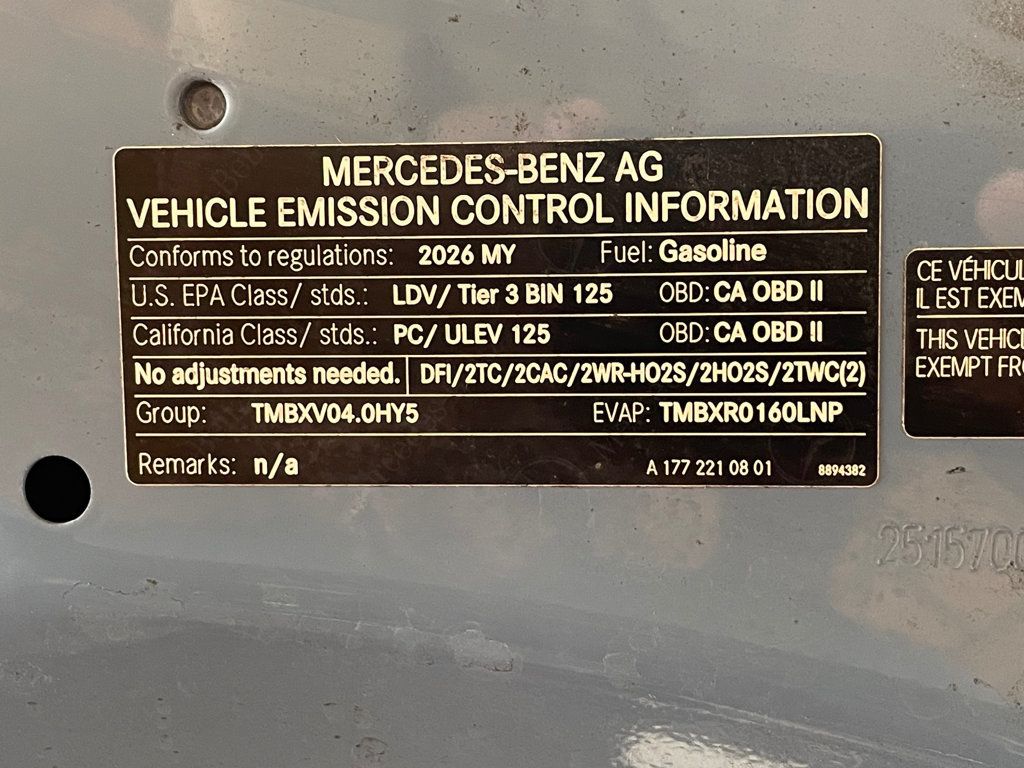 2026 Mercedes-Benz S-Class AMG S 63 E 4MATIC Sedan - 23069612 - 83
