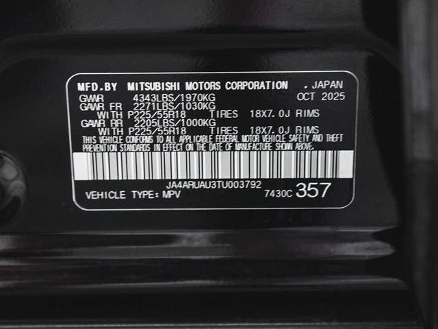 2026 Mitsubishi Outlander Sport 2.0 ES - 23041211 - 12
