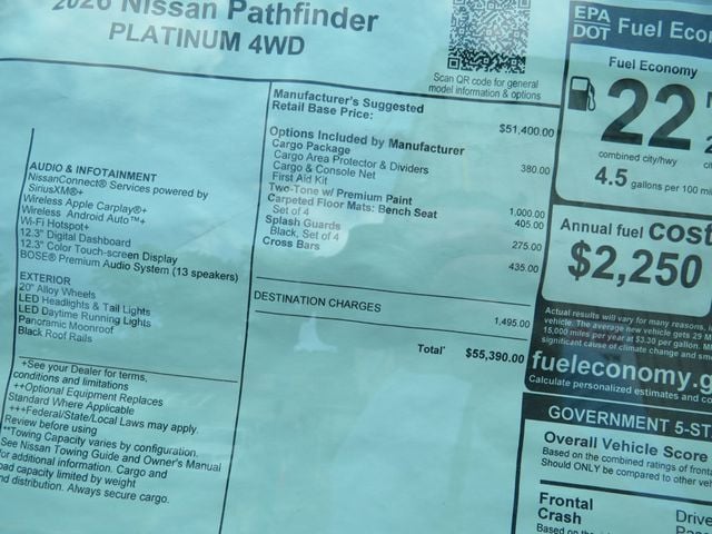 2026 Nissan Pathfinder Platinum 4WD - 23056740 - 6