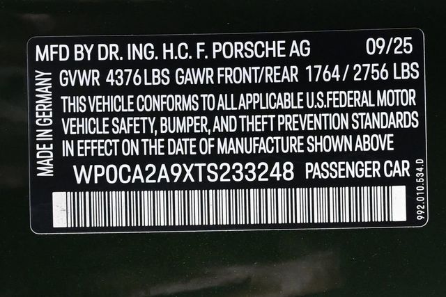 2026 Porsche 911 Carrera T - 23014291 - 29