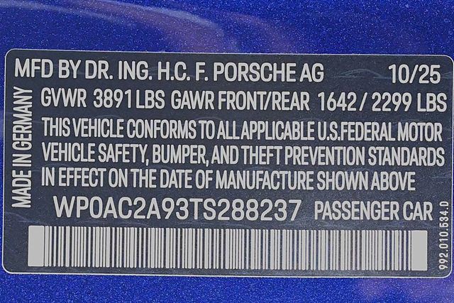 2026 Porsche 911 GT3 - 23016369 - 36