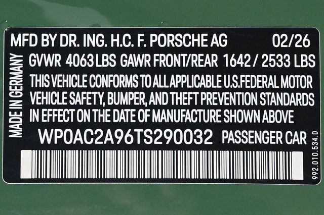 2026 Porsche 911 GT3 - 23022145 - 31